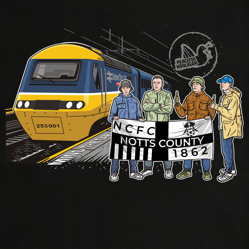 Notts County Excursions T-Shirt Black