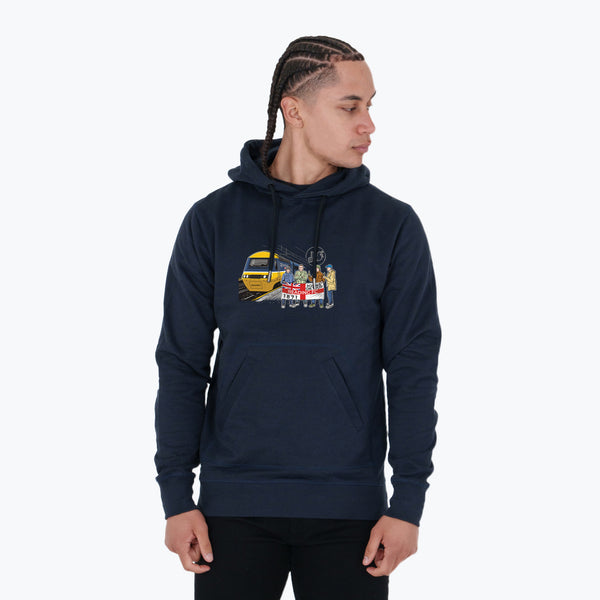 Reading Excursions Hoodie Navy - Peaceful Hooligan 