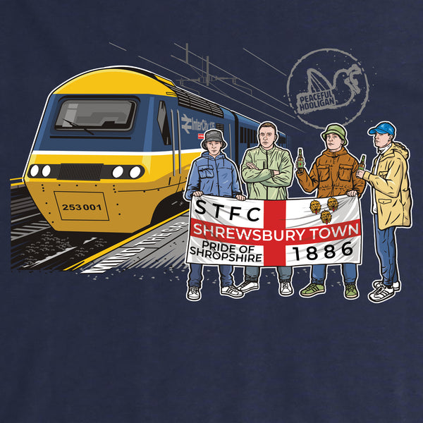 Shrewsbury Town Excursions T-Shirt Navy