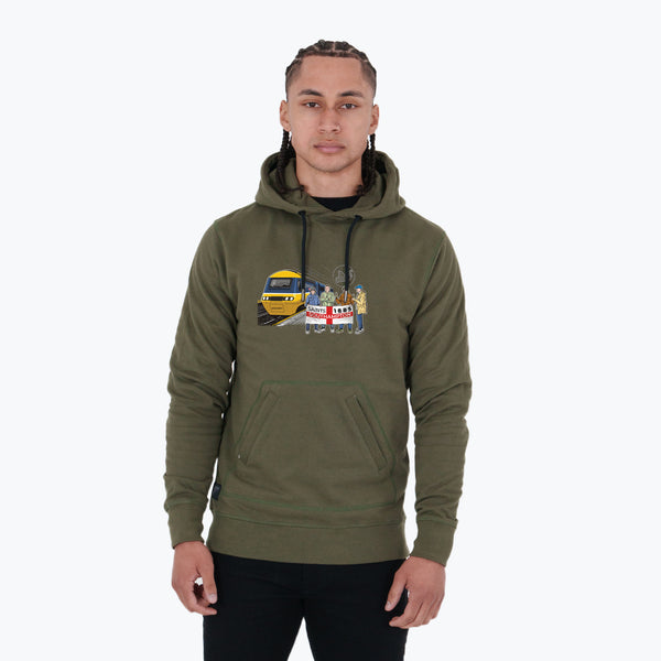 Southampton Excursions Hoodie Olive