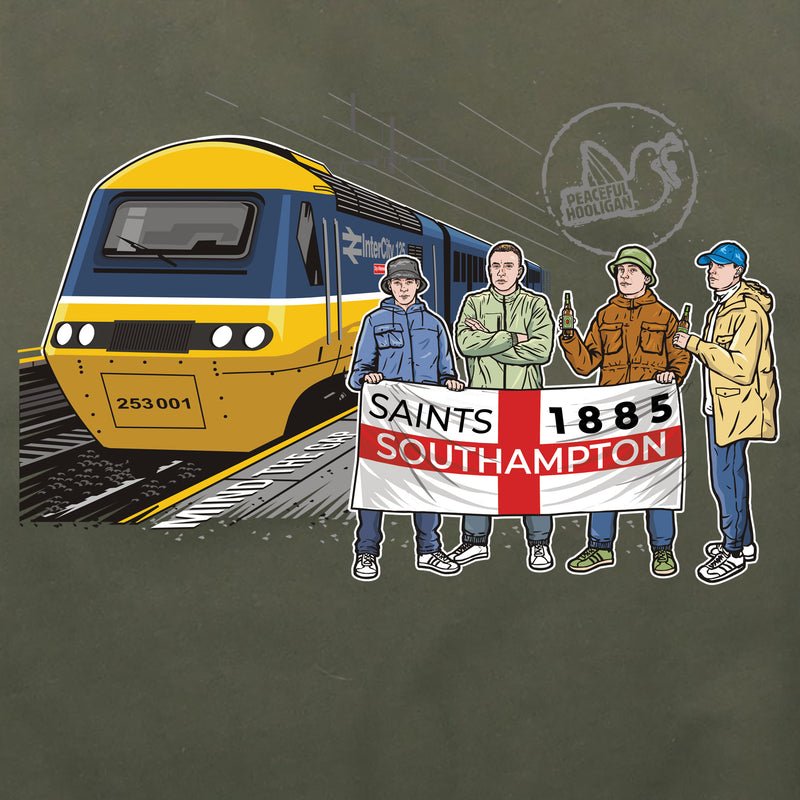 Southampton Excursions Hoodie Olive