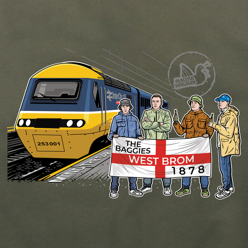 West Brom Excursions Hoodie Olive