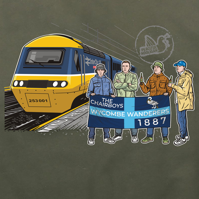 Wycombe Wanderers Excursions Hoodie Olive