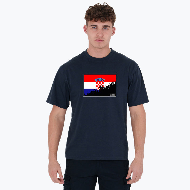 Croatia Fanatics T-Shirt Navy