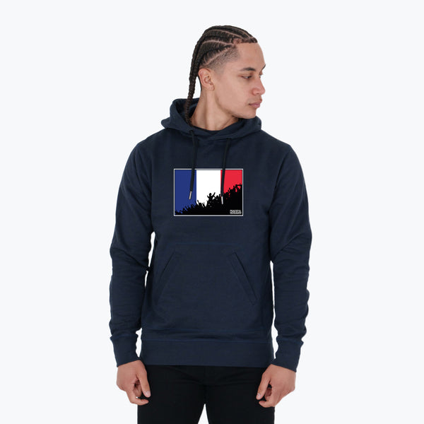 France Fanatics Hoodie Navy - Peaceful Hooligan 