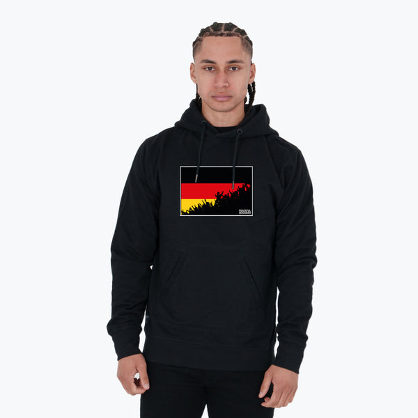 Germany Fanatics Hoodie Black - Peaceful Hooligan 