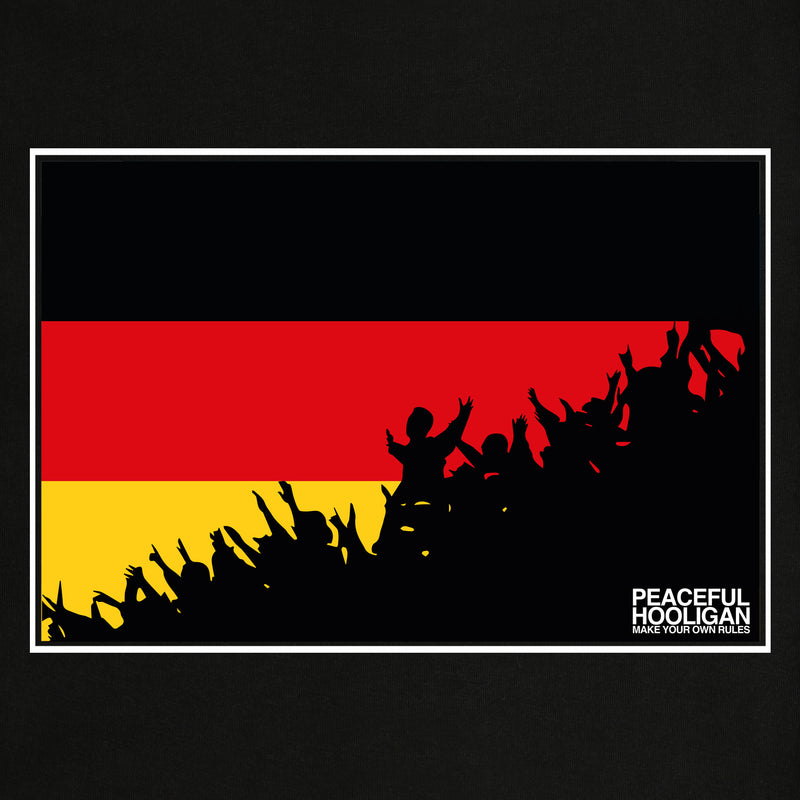 Germany Fanatics Hoodie Black - Peaceful Hooligan 