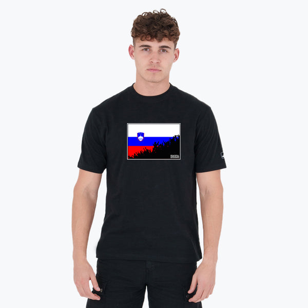 Slovenia Fanatics T-Shirt Black