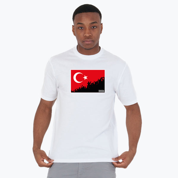 Turkey Fanatics T-Shirt White