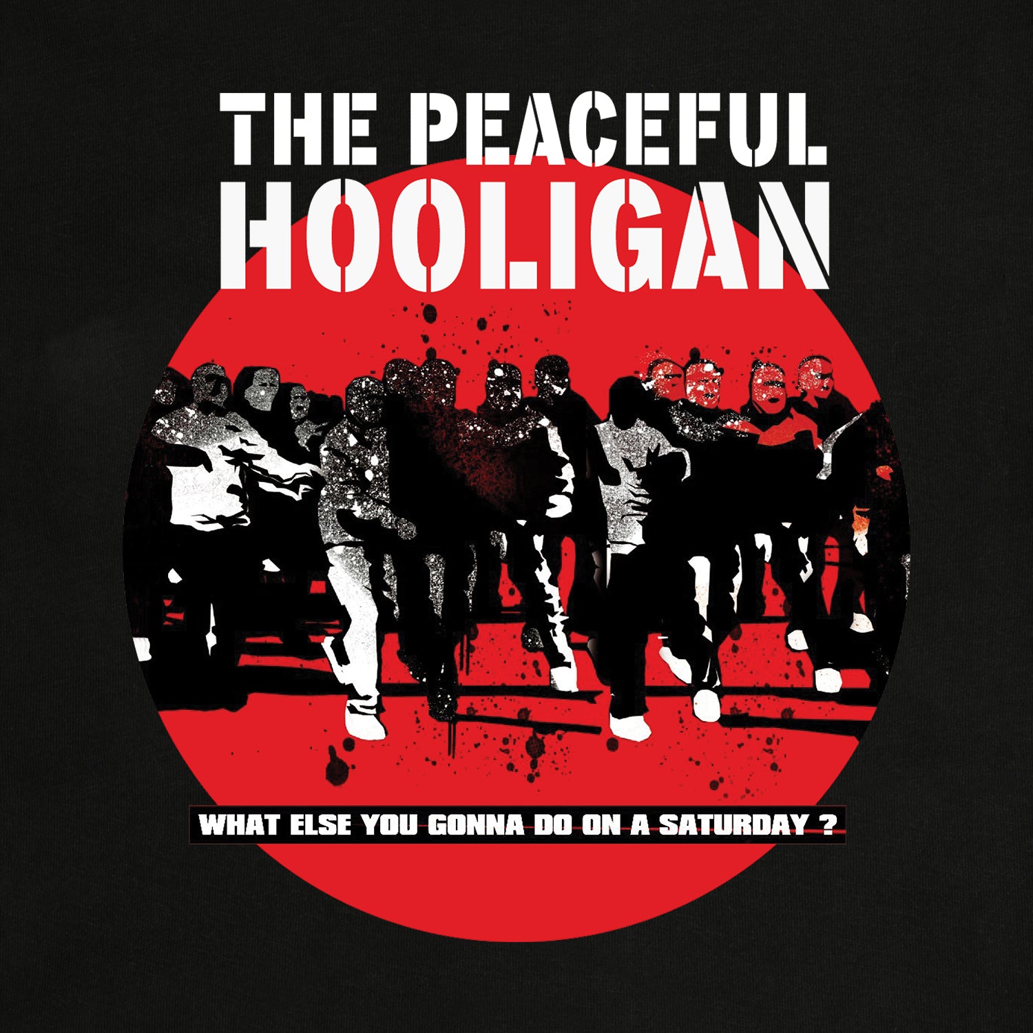 Footy Factory Hoodie Black - Peaceful Hooligan 