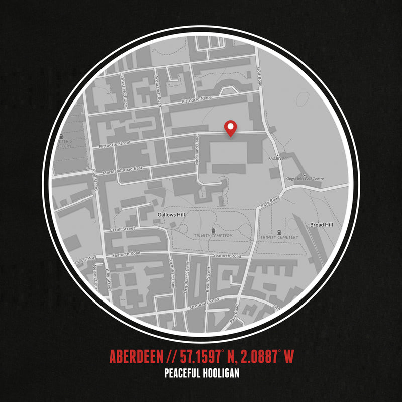 Aberdeen Location T-Shirt Black