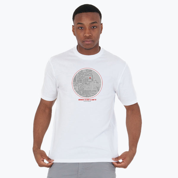 Aberdeen Location T-Shirt White