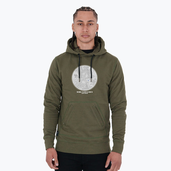 The Dons Location Hoodie Olive