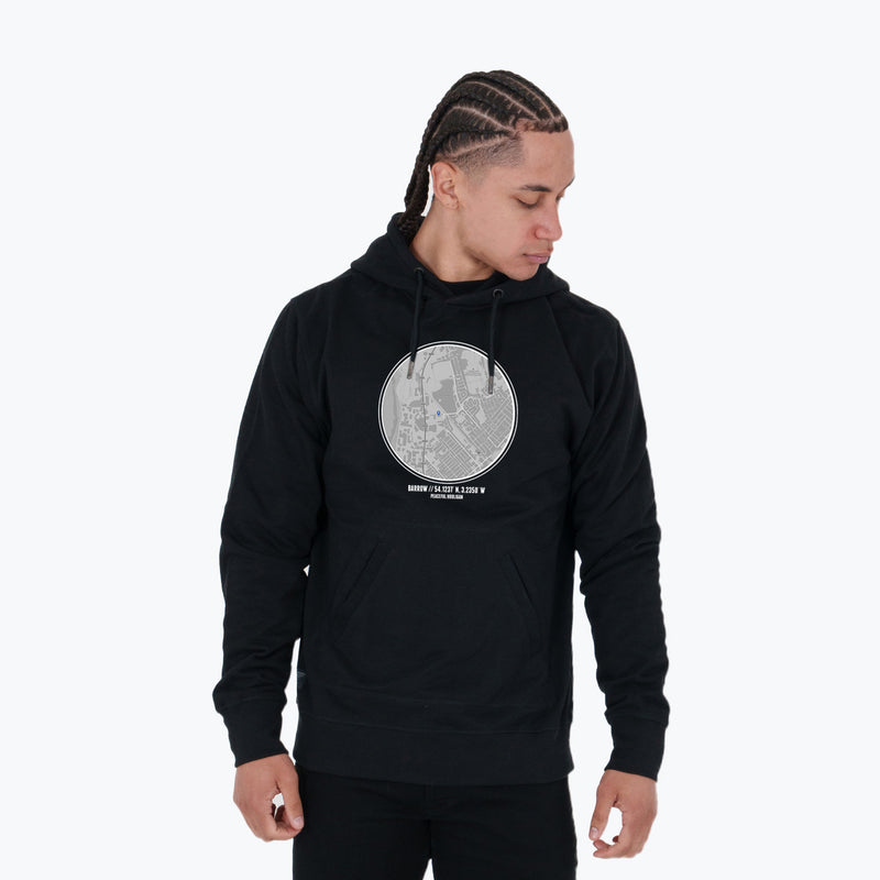 Barrow Location Hoodie Black - Peaceful Hooligan 