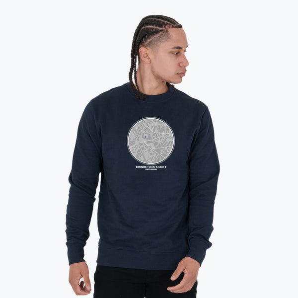 Birmingham City Location Sweatshirt Navy