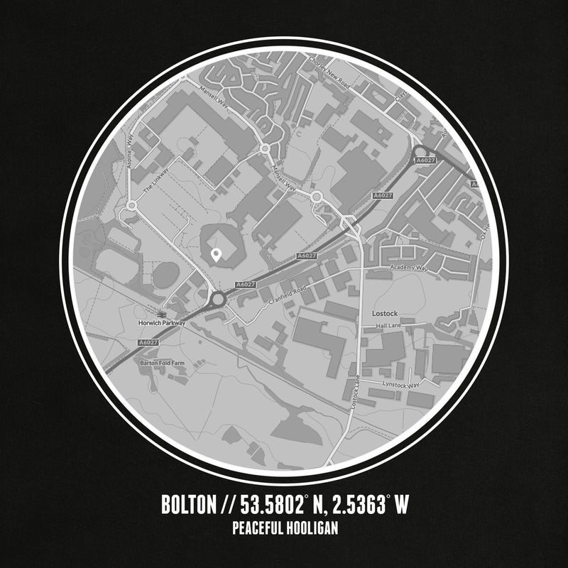 Bolton Location T-Shirt Black