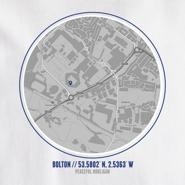 Bolton Location T-Shirt White