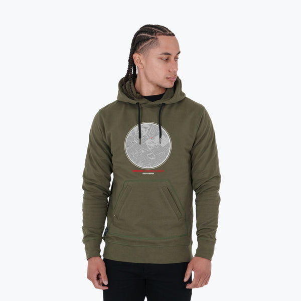 Bournemouth Location Hoodie Olive