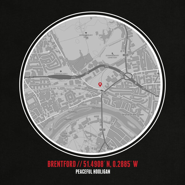 Brentford Location T-Shirt Black