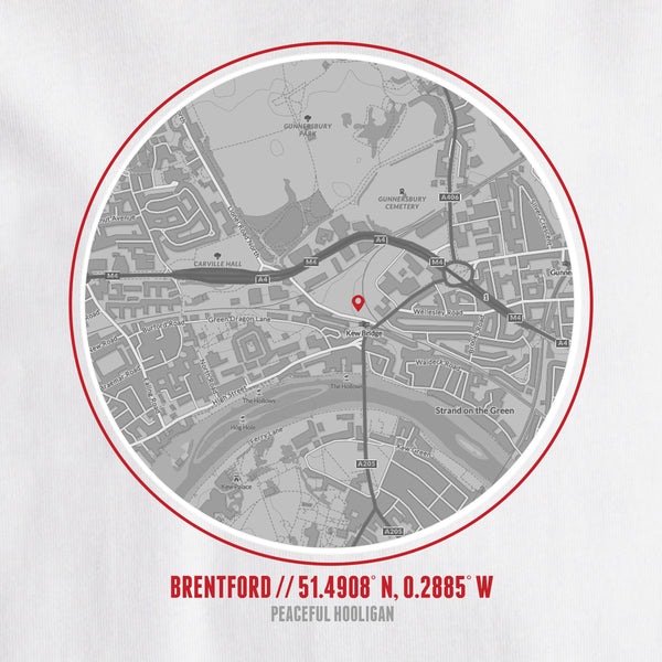 Brentford Location T-Shirt White