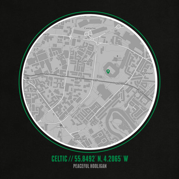 Celtic Location Hoodie Black