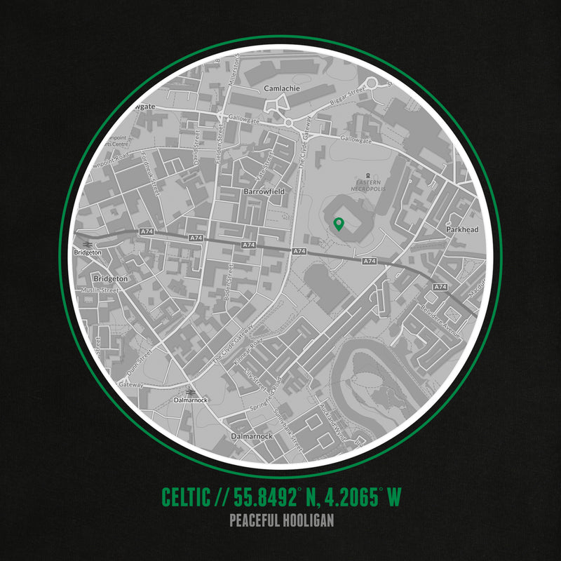 Celtic Location T-Shirt Black