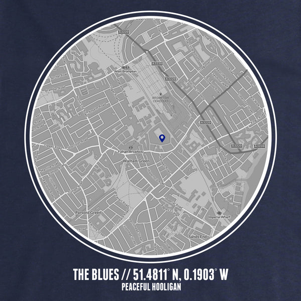 The Blues Location Sweatshirt Navy