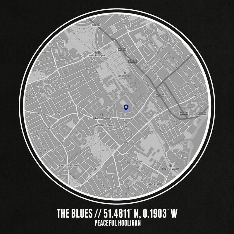 The Blues Location T-Shirt Black