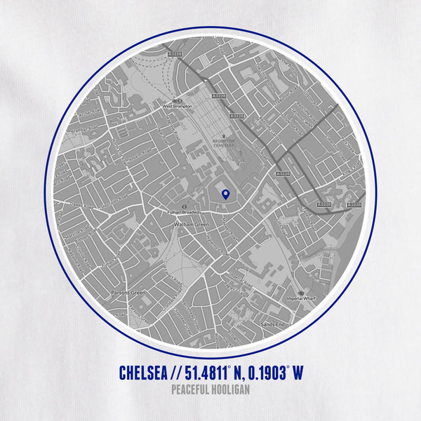 Chelsea Location T-Shirt White