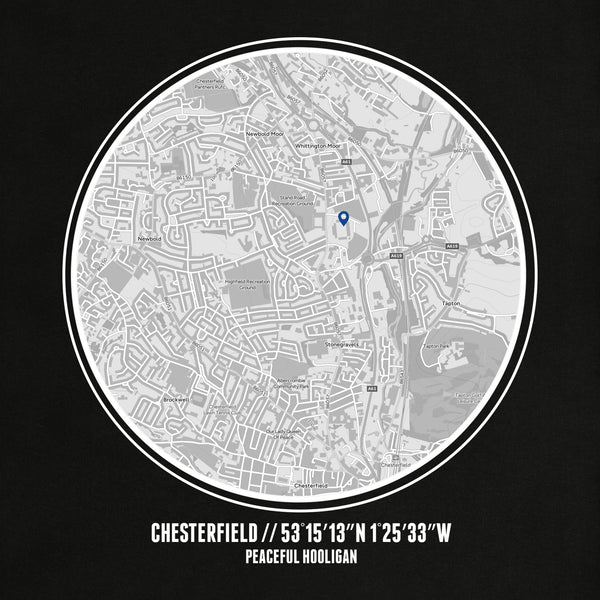 Chesterfield Location T-Shirt Black