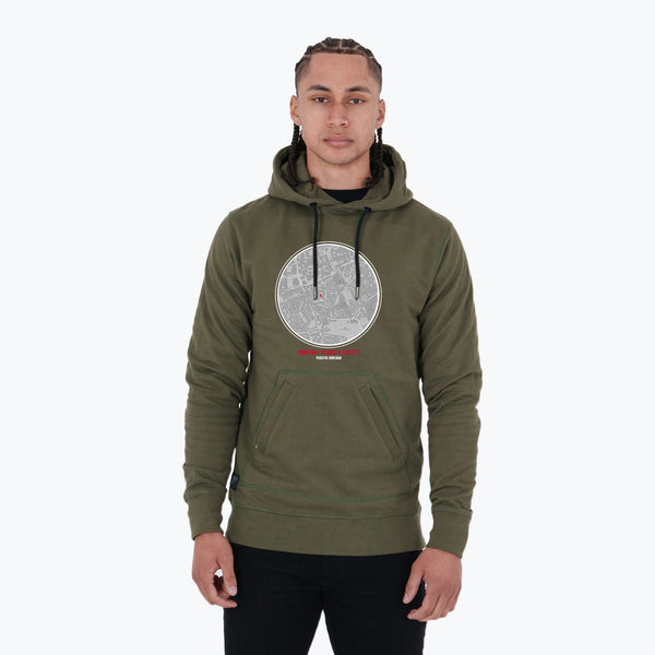 Charlton Athletic Location Hoodie Olive