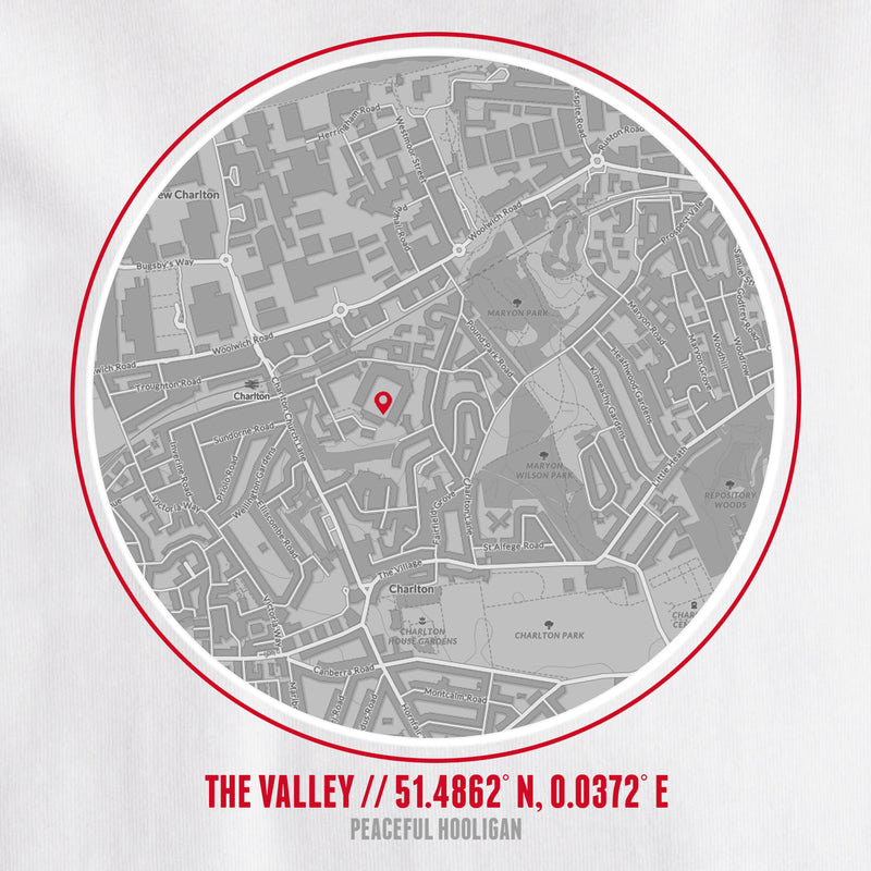 The Valley Location T-Shirt White