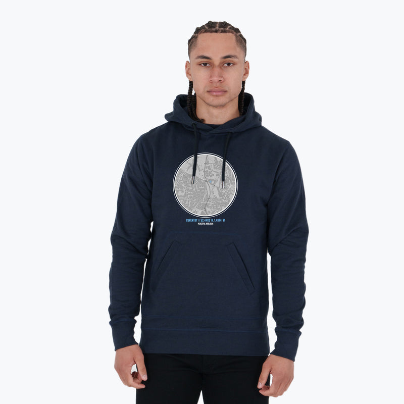 Coventry City Location Hoodie Navy