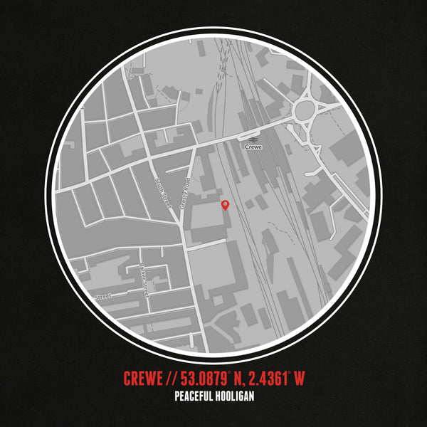 Crewe Alexandra Location T-Shirt Black