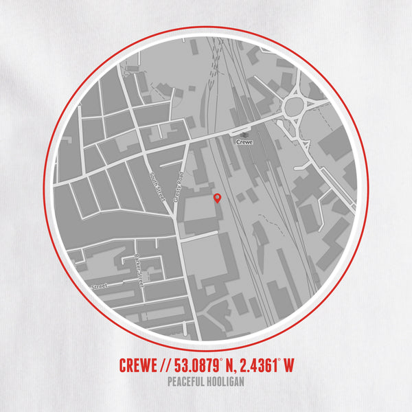 Crewe Alexandra Location T-Shirt White