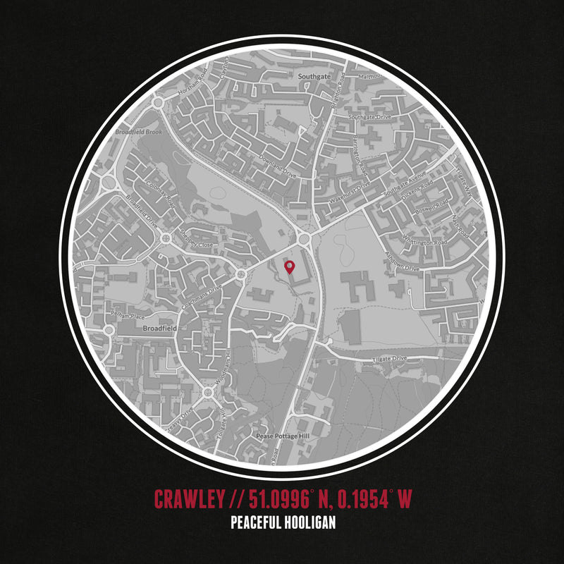 Crawley Town Location Sweatshirt Black