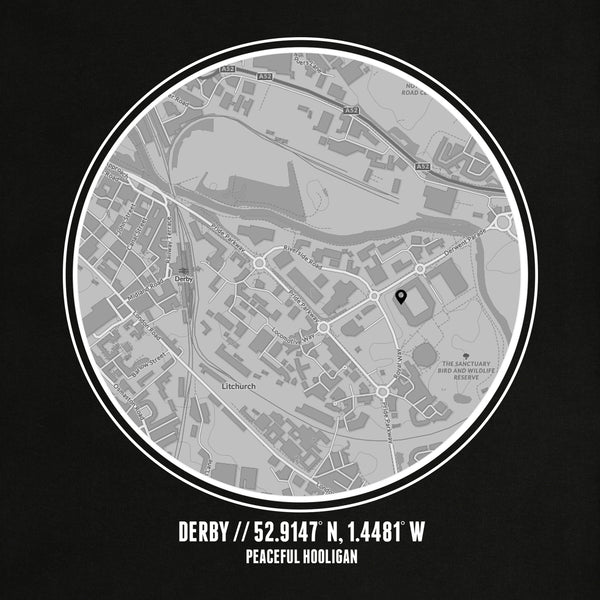 Derby Location T-Shirt Black