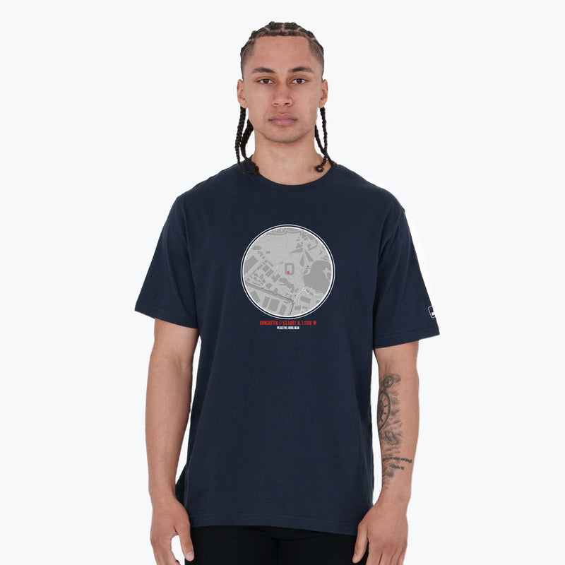 Doncaster Location T-Shirt Navy