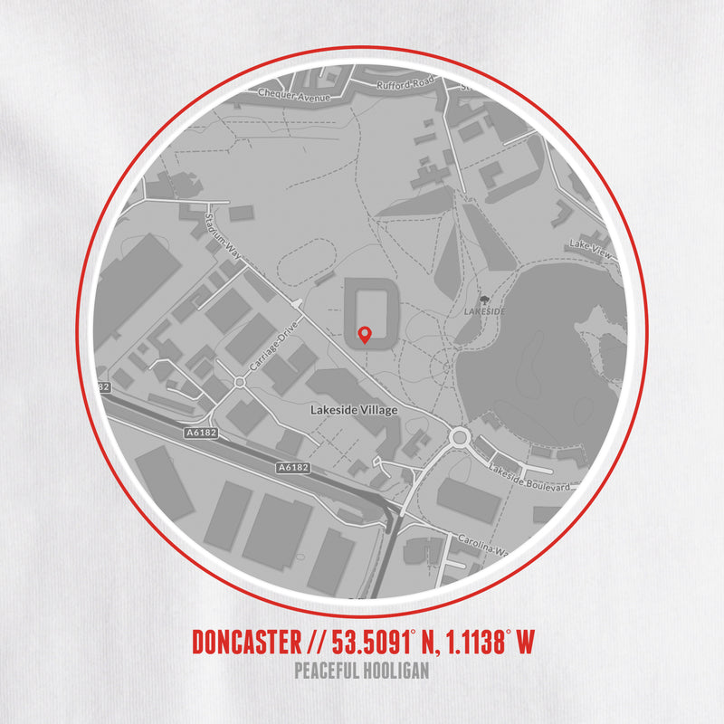 Doncaster Location T-Shirt White