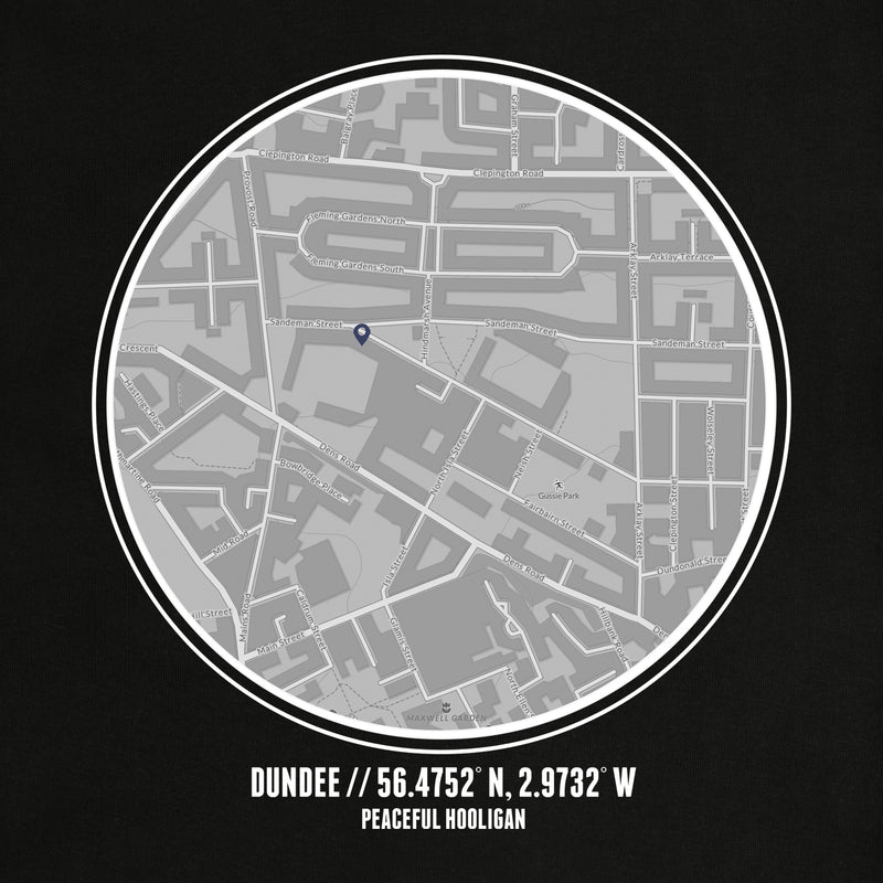 Dundee FC Location T-Shirt Black