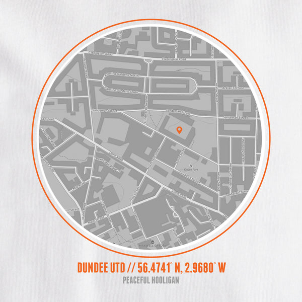 Dundee United Location T-Shirt White