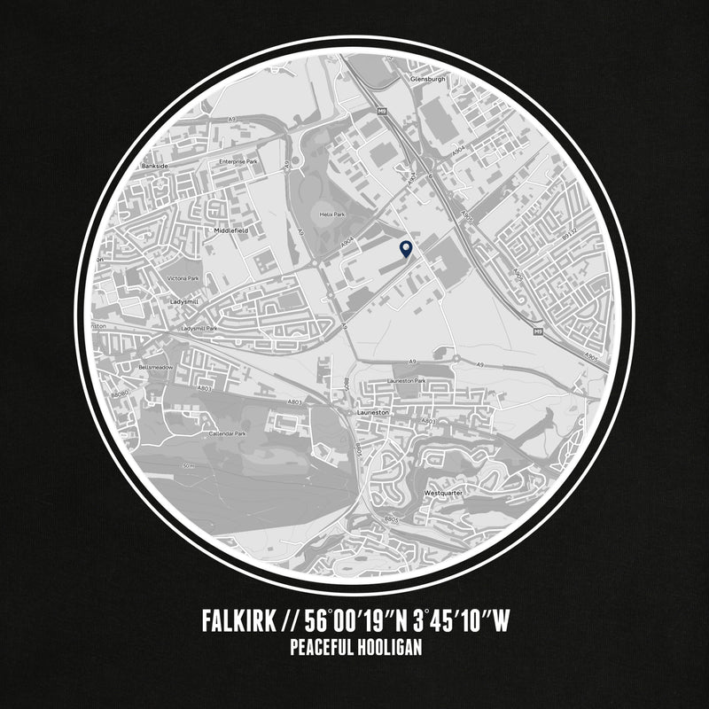 Falkirk Location T-Shirt Black