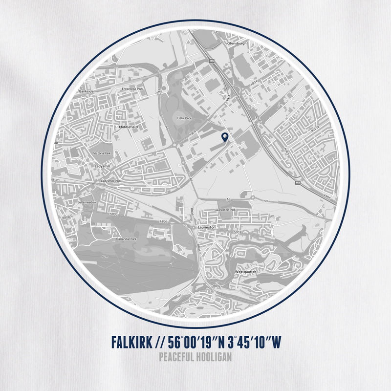 Falkirk Location T-Shirt White