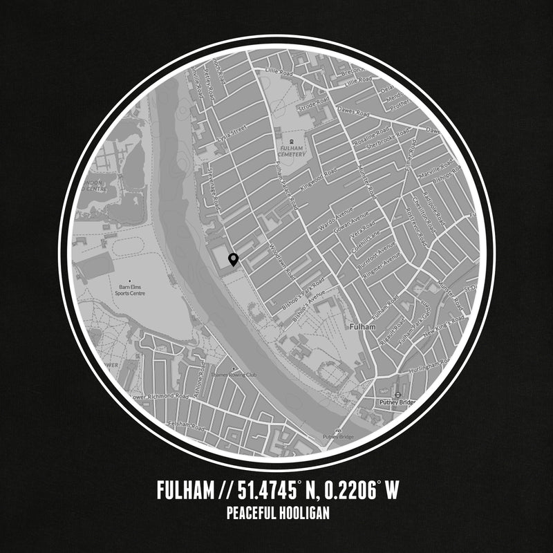 Fulham Location T-Shirt Black