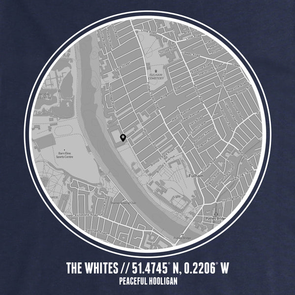 Fulham Location T-Shirt Navy