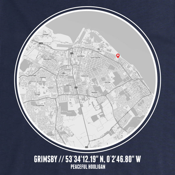 Grimsby Location Hoodie Navy