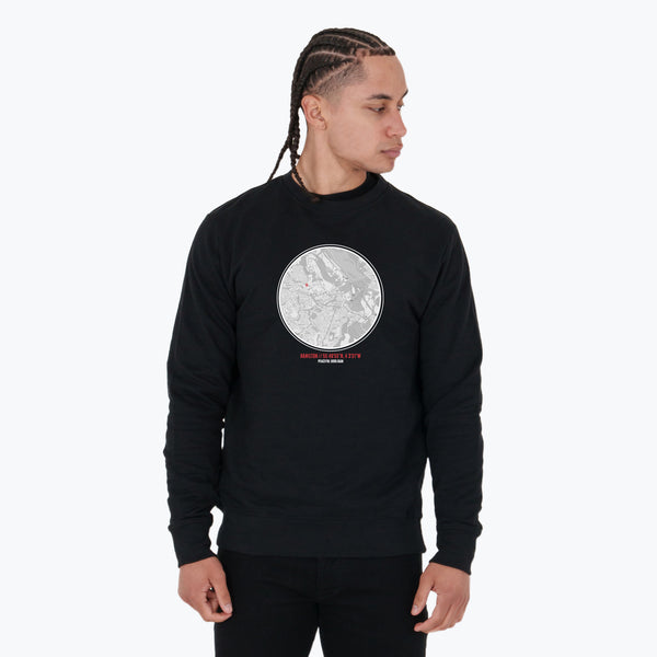 Hamilton Academical Location Sweatshirt Black