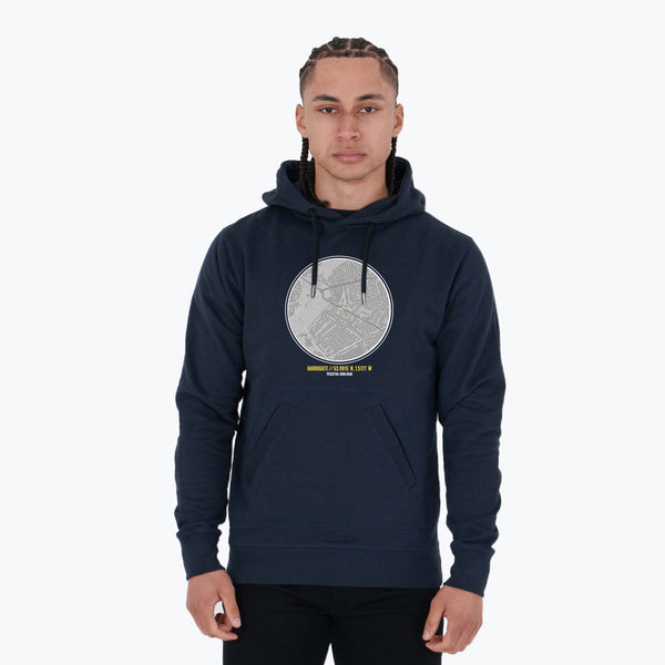 Harrogate Town Location Hoodie Navy