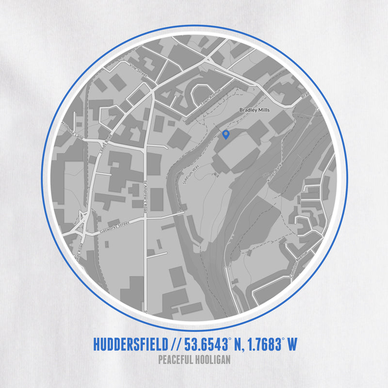 Huddersfield Location T-Shirt White