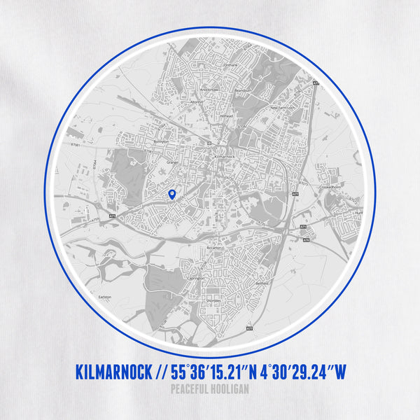 Kilmarnock Location T-Shirt White